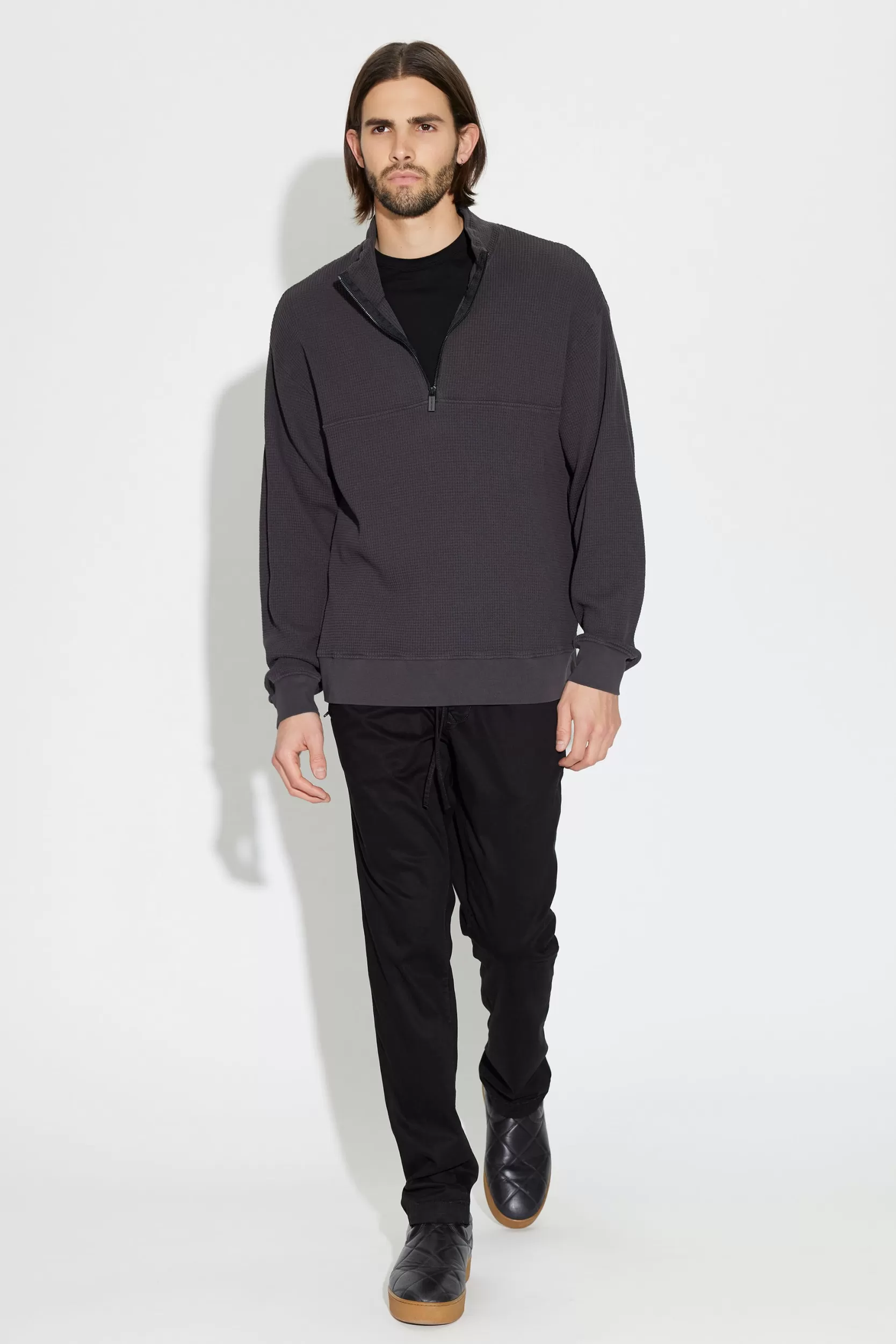 COTTONCITIZEN Cooper Half Zip Thermal^ SHIRTS