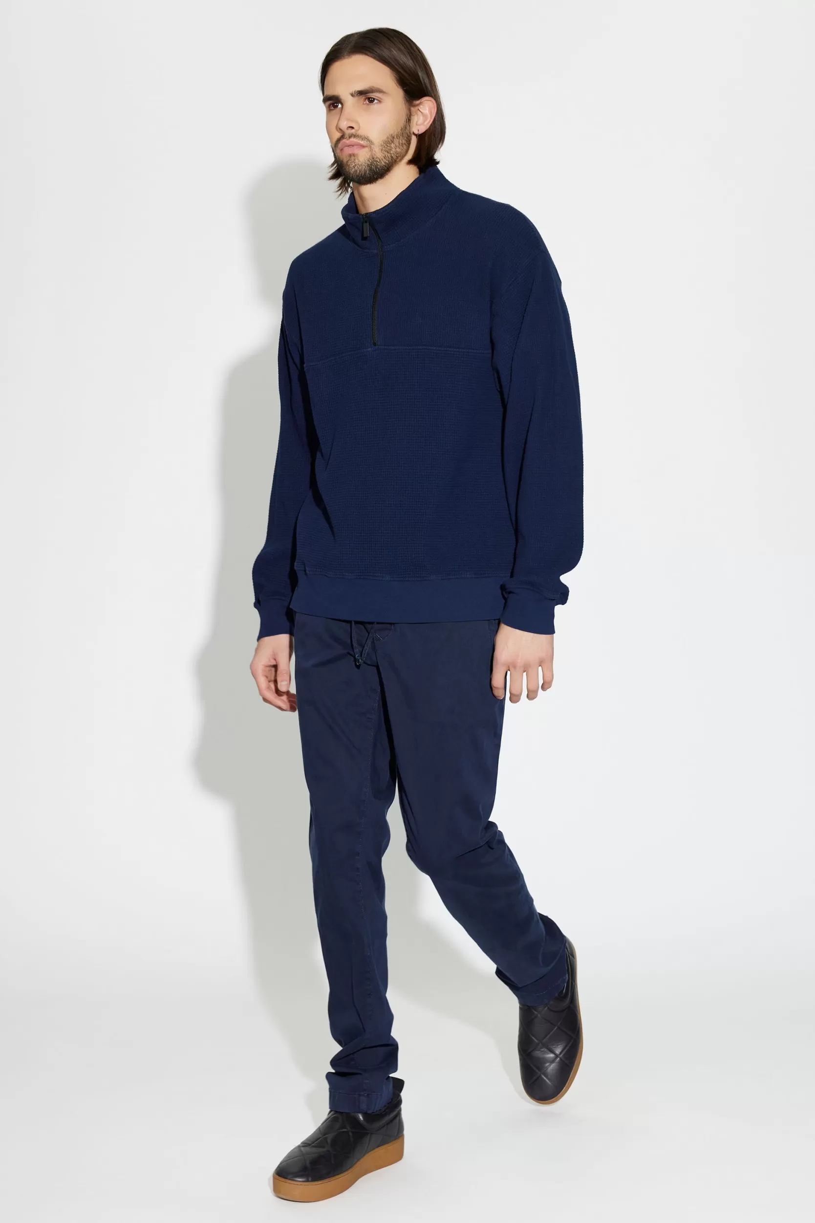 COTTONCITIZEN Cooper Half Zip Thermal^ SHIRTS