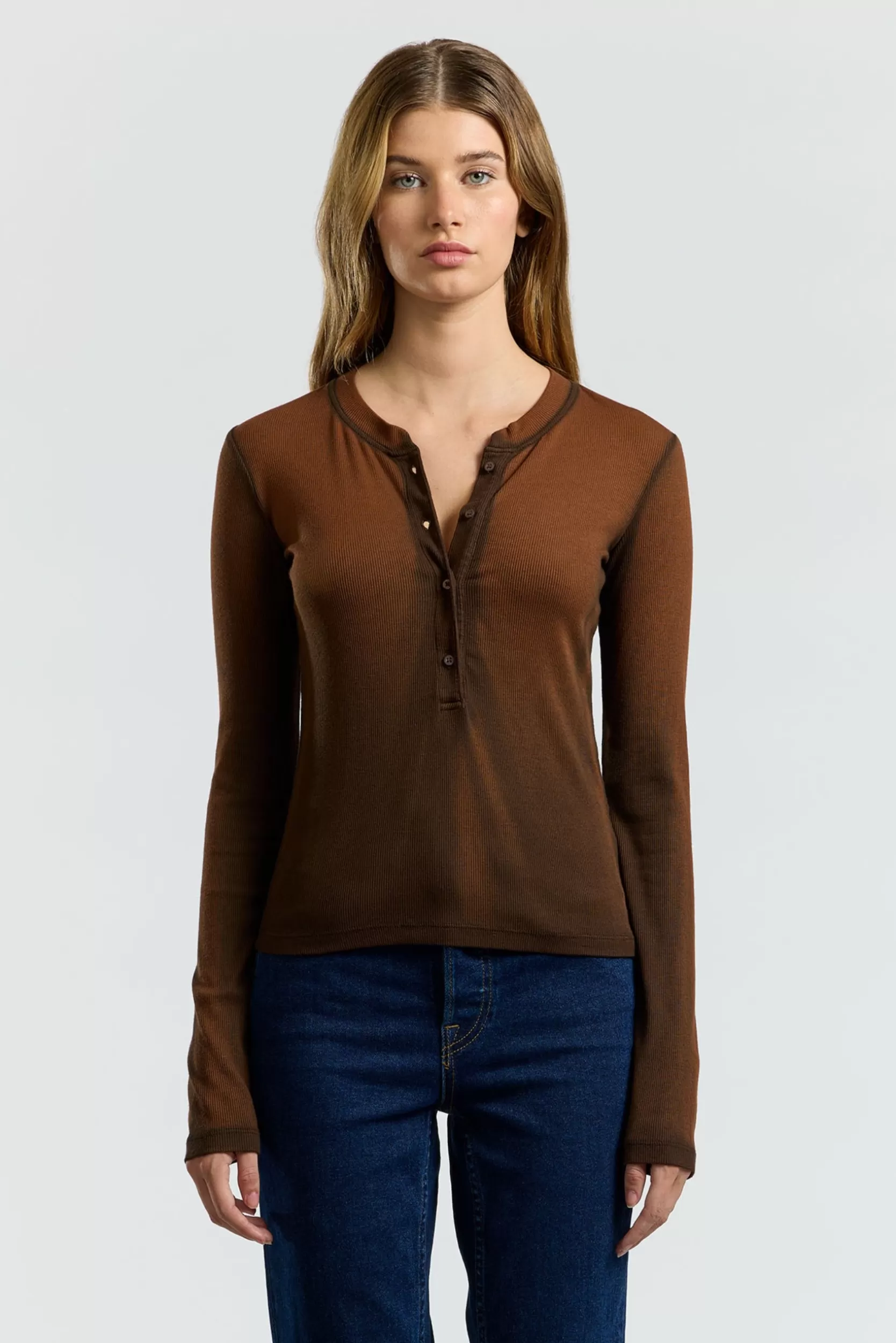 COTTONCITIZEN Verona Henley^Women SHIRTS