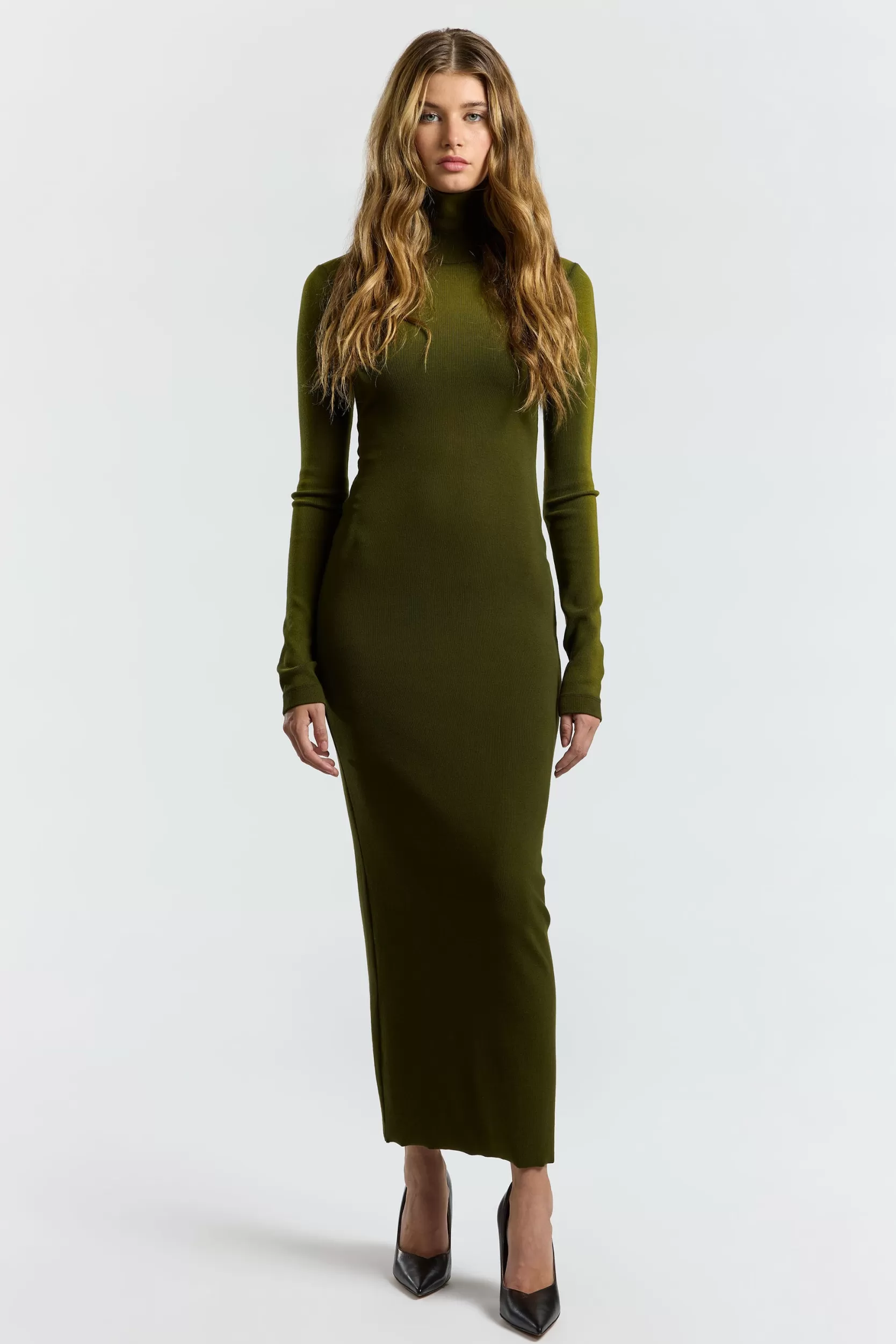 COTTONCITIZEN Verona Turtleneck Maxi Dress^Women DRESSES